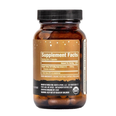 Organic Turkey Tail Mushroom Capsules